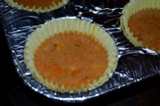 Carrot cake cupcake, uncooked (c) Winter Shanck, 2014